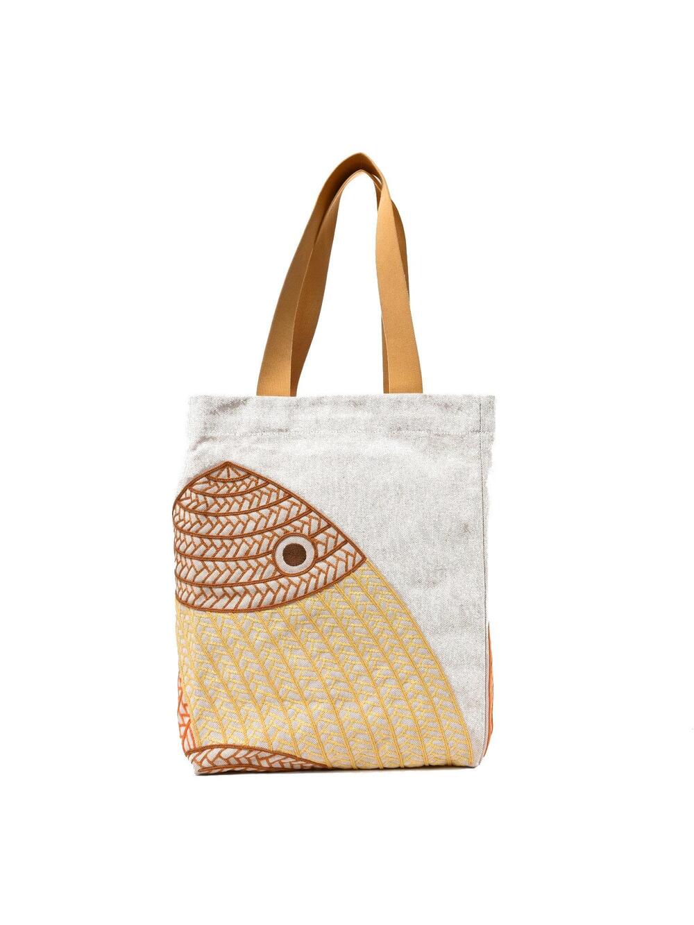 Hermes H Canvas Embroidered Poisson #268342H17B